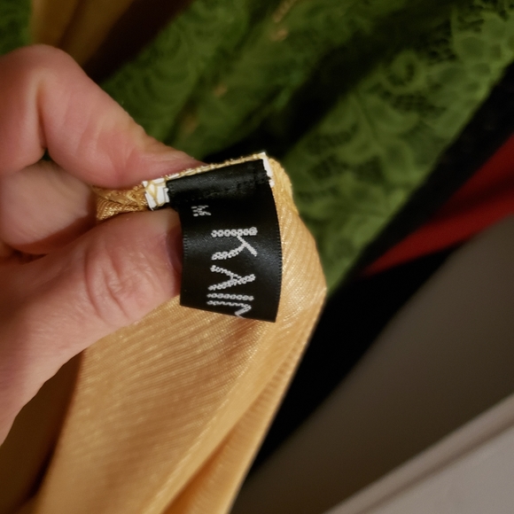 Kaimilan green floral long sleeve wrap dress - Picture 7 of 7